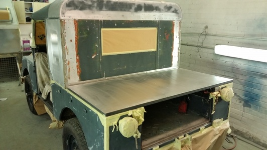 Classic Series 1 undergoing restoration