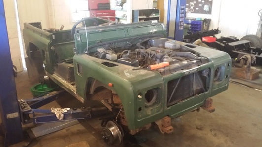 Defender 90 Refurbishment - 300tdi