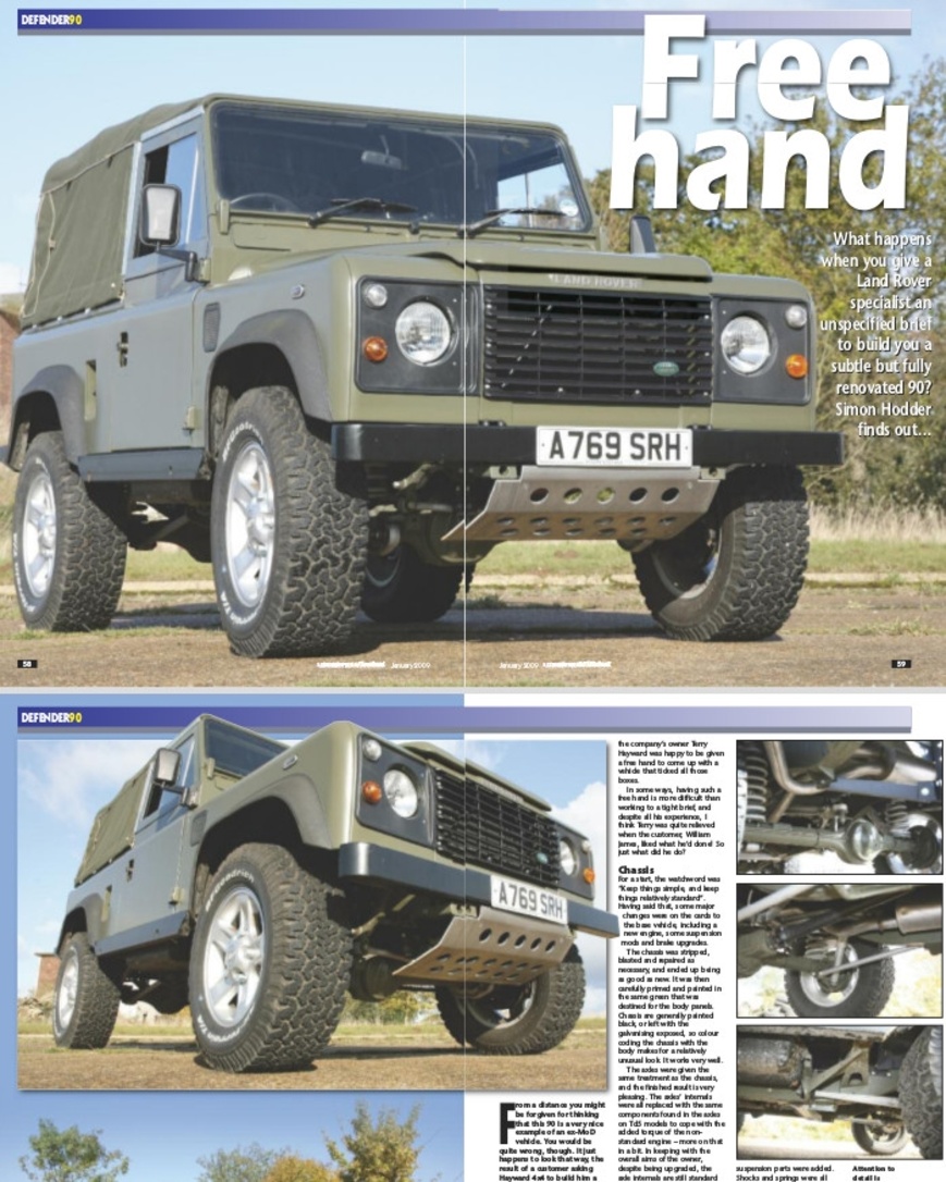 Projects, 1992 Land Rover Defender 90